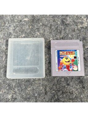 Pac-Man Nintendo Game Boy 1990 w/ case
